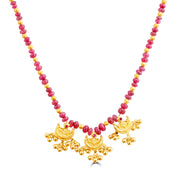 The Crimsom Beaded chain